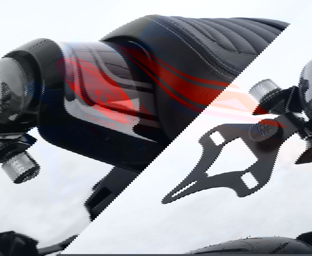 Portatarga Kawasaki Z 900 Rs 55092 Rg LP0242BK - Endurrad