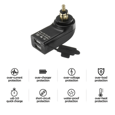 USB-Anschluss für BMW GS - Endurrad.com