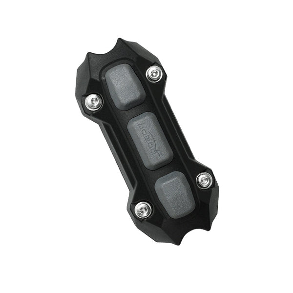 Sturzpads für Motorrad-Sturzbügel Ø 25 mm | Rohrschutz mit Gummipuffern, 2 Stück