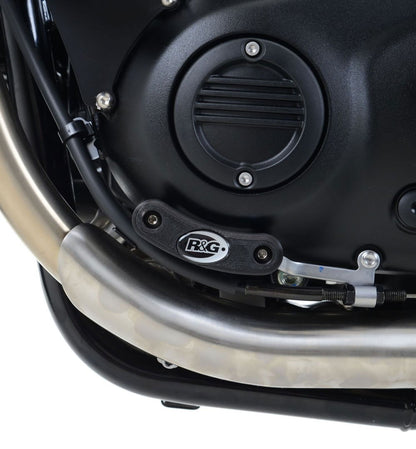 Protezione motore SX, Triumph Thruxton 1200/1200R / Speed Twin '19- / Street Twin / T120 Bonneville / Street Cup '17-