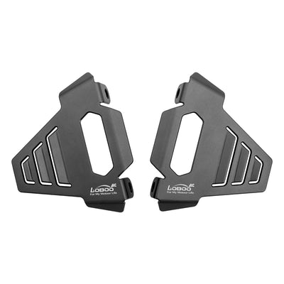 Coppia di protezioni pinza freno CKQ151TG: pezzo destro e pezzo sinistro
