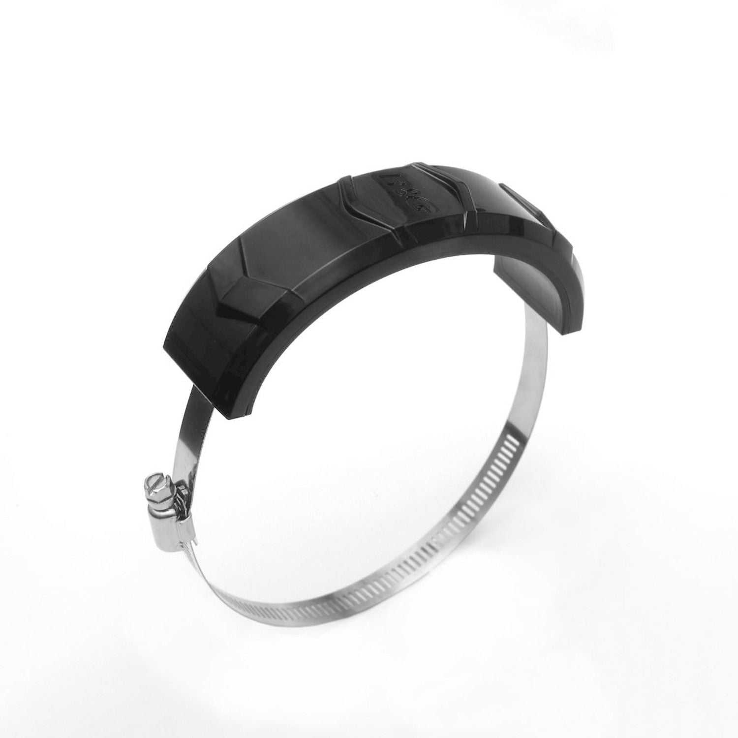 Protezione silenziatore ovale tipo Supermoto - colore nero