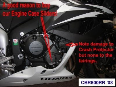 Protezioni motore DX, Honda CBR 600 RR '07-'08