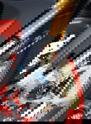 Protezioni perno forcella anteriore, Aprilia V4 Tuono 1100 '15-'16 / RSV4RR '15- / RSV4RF / RSV4 1100 Factory '19-