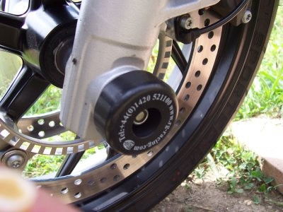 Protezioni perno forcella anteriore, BMW F800R fino a '14, F800S & F800ST