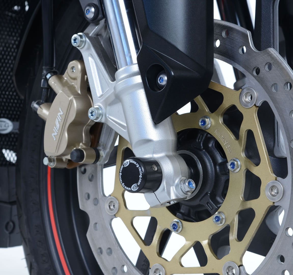 Protezioni perno forcella anteriore, Honda CBR250RR '17- R&G