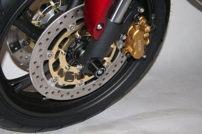 Protezioni perno forcella Anteriore, Honda Hornet 600 '05-'11 / Hornet 900 / Cbr600 F '11-