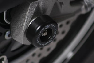 Protezioni perno forcella Anteriore-Kawasaki Z1000 '07-'09. Z750R, Versys 1000