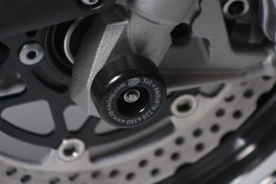 Protezioni perno forcella Anteriore-Kawasaki Z1000 '07-'09. Z750R, Versys 1000