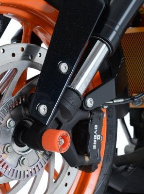 Protezioni perno forcella anteriore, KTM 125/200/390 Duke / RC125/200/390, Husqvarna Vitpilen / Svartpilen 401