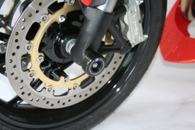 Protezioni perno forcella anteriore, Speed Triple '05-'10 / Tiger 1050 '07-'13 (incluso mod.Sport '13-'16)