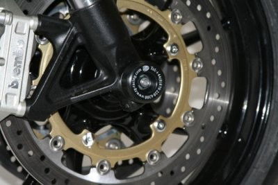 Protezioni perno forcella anteriore, Speed Triple '05-'10 / Tiger 1050 '07-'13 (incluso mod.Sport '13-'16)