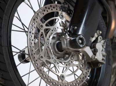 Protezioni perno forcella anteriore, Suzuki DRZ400-SM