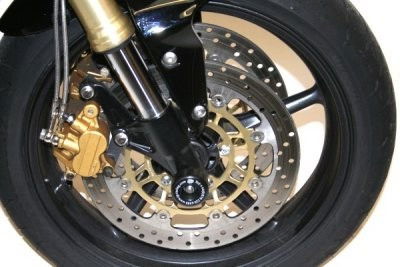 Protezioni perno forcella Anteriore,Triumph Street Triple 07-13 & 675 Daytona '06- & Daytona 675R