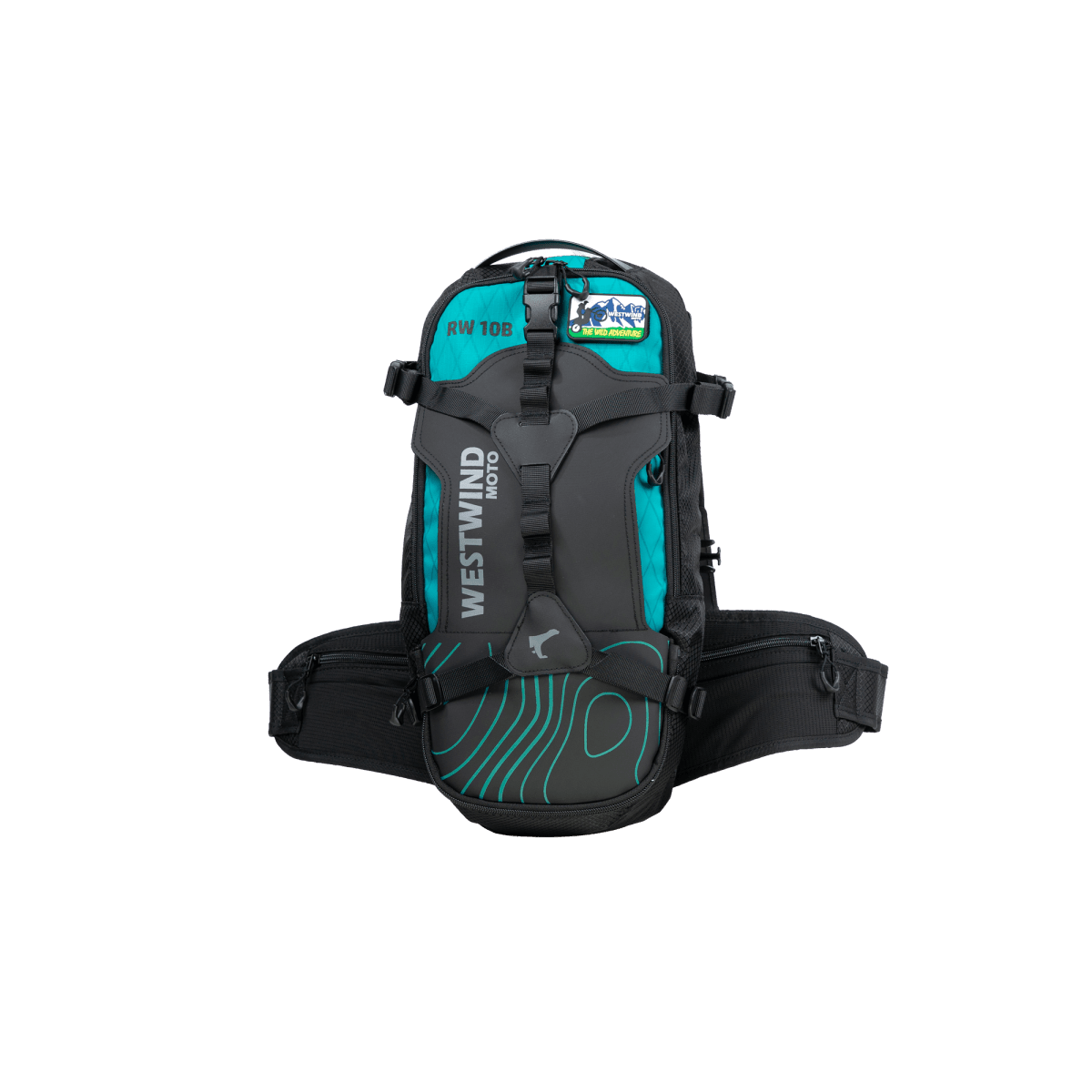 Ranger Wilds 10B - Zaino Idratante Moto Enduro Impermeabile (10L) - ENDURRAD