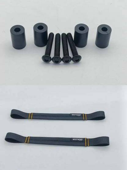 Ranger Wilds Enduro 80 - Sistema Completo Borse Rackless Moto Adventure (80L) - ENDURRAD