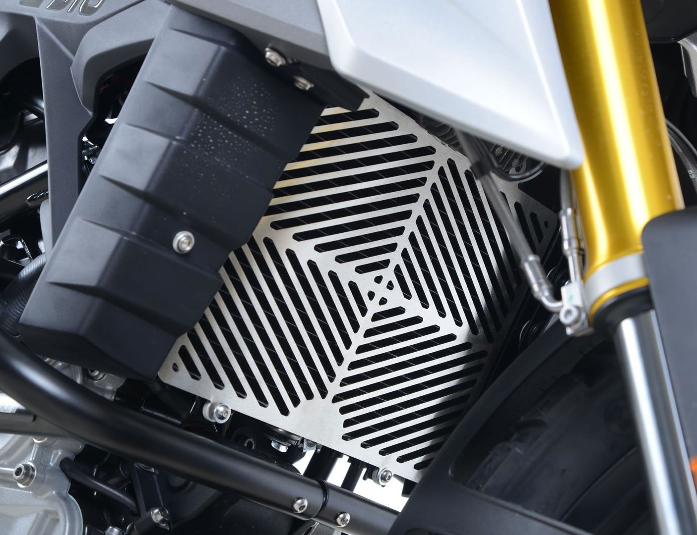 Retina protezione radiatore acciaio inossidabile, BMW G310R R&G