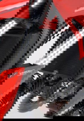 Retina protezione radiatore - Ducati Hypermotard 821/939/939SP '13- / Ducati Hyperstrada 821/939 '13- (colore titanio)