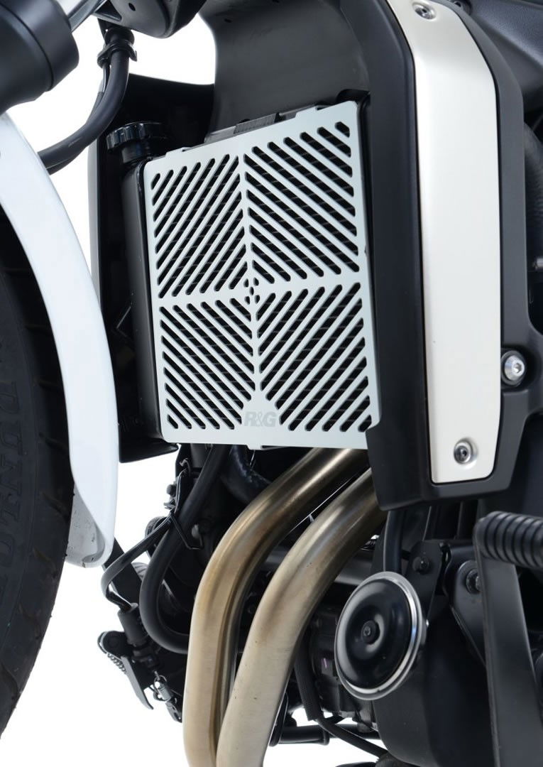 Retina protezione radiatore - Kawasaki Vulcan S '15- / Vulcan Cafè '18- alluminio satinato