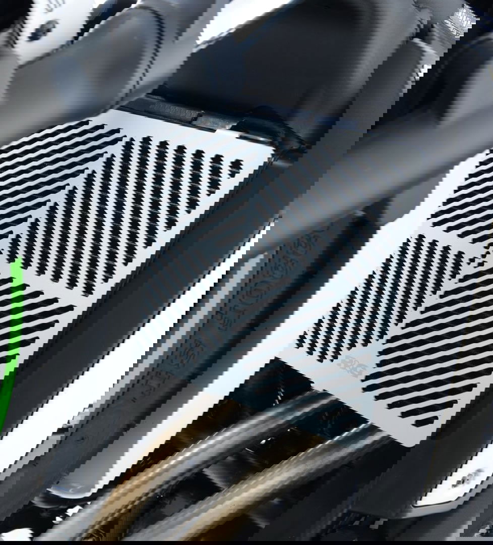 Retina protezione radiatore - Kawasaki Vulcan S '15- / Vulcan Cafè '18- alluminio satinato