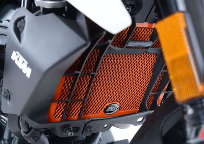 Retina protezione radiatore  - KTM 125/200 Duke  (arancio)
