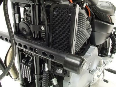 Retina protezione radiatore olio, Harley-Davidson Xr1200