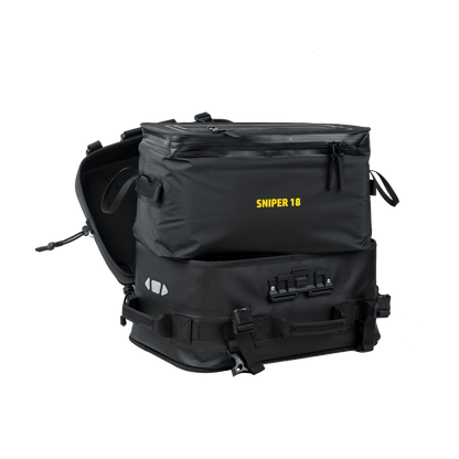 Sniper 18P Pro - Borsa Posteriore per Attrezzatura Fotografica Moto Hard Shell (18L) - ENDURRAD