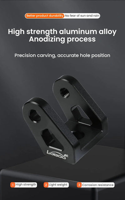 Supporto faretti CDJ131A in lega di alluminio ad alta resistenza con trattamento anodizzato