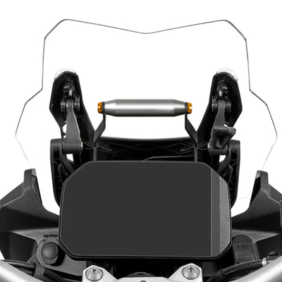 Traversa portanavigatore montata sopra la strumentazione TFT della BMW F 850 GS