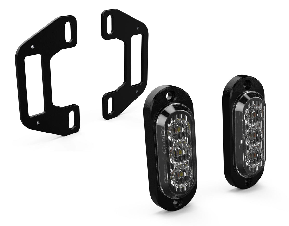 Zwei LED-Reihen, keine zweifarbige LED.