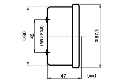 Tachimetro analogico elettronico VELONA diam.8 | 87790 - r4092 - ENDURRAD