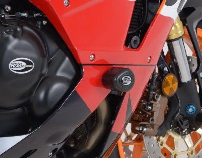 Tamponi paratelaio tipo Aero - Honda CBR600RR '13-'16 / -2024 colore bianco