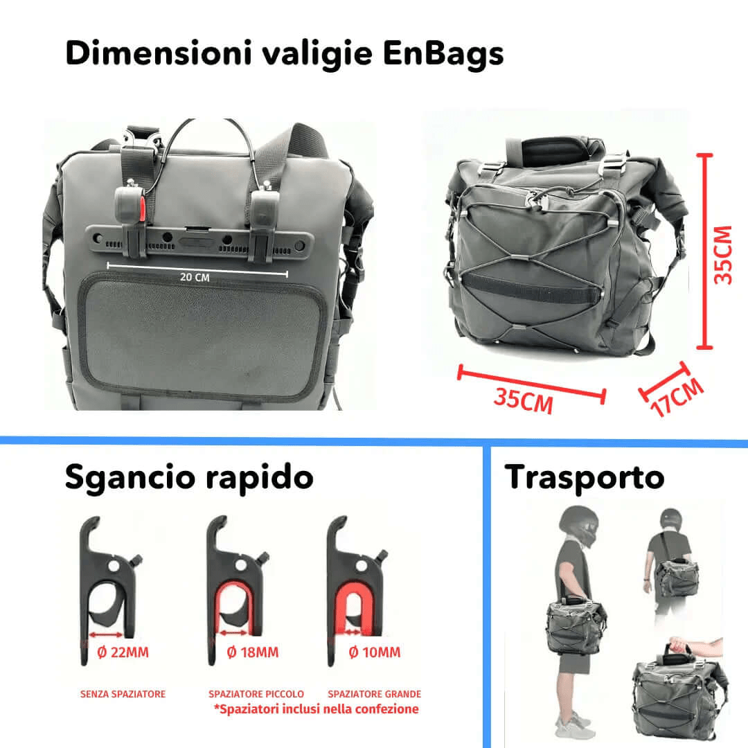 Halbsteife Seitenkoffer Enbags - Endurrad.com