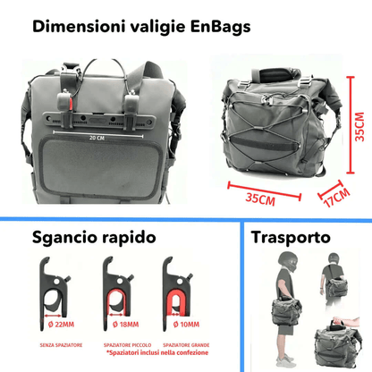 Halbsteife Seitenkoffer Enbags - Endurrad.com