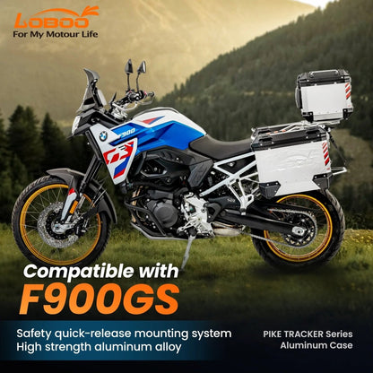 Aluminiumkoffer BMW F900 GS - LOBOO PIKE TRACKER - Endurrad.com
