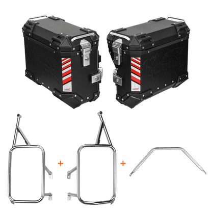 Seitenkoffer APRILIA TUAREG 660 - LOBOO PIKE TRACKER - Endurrad.com