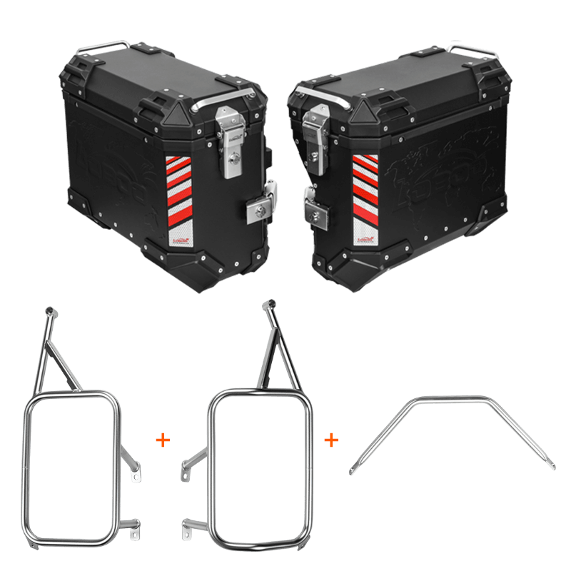 Seitenkoffer APRILIA TUAREG 660 - LOBOO PIKE TRACKER - Endurrad.com