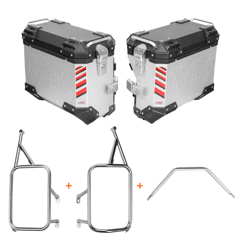 Seitenkoffer APRILIA TUAREG 660 - LOBOO PIKE TRACKER - Endurrad.com