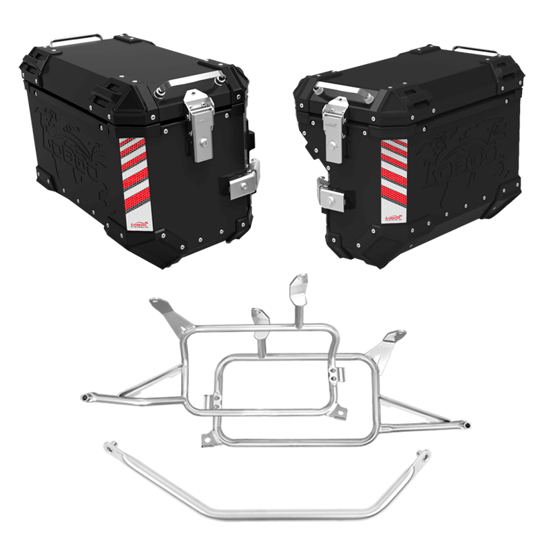 Seitenkoffer BMW F750/850 GS - LOBOO PIKE TRACKER - Endurrad.com