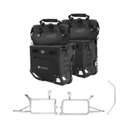 Seitenkoffer BMW F750/850 GS - LOBOO PIKE TRACKER - Endurrad.com