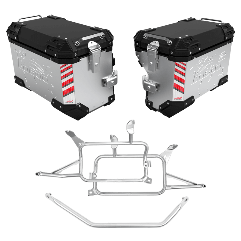 Seitenkoffer BMW F750/850 GS - LOBOO PIKE TRACKER - Endurrad.com