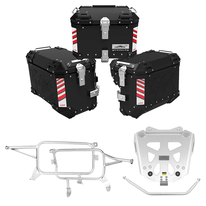 Seitenkoffer BMW F750/850 GS - LOBOO PIKE TRACKER - Endurrad.com