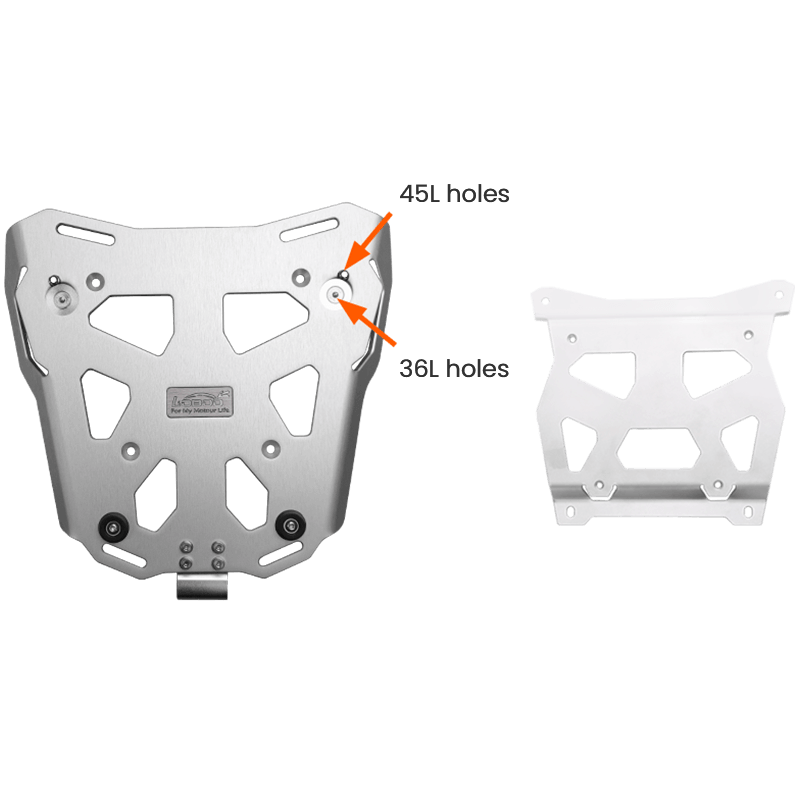 Piastra top case LOBOO JP062W per BMW S 1000 XR