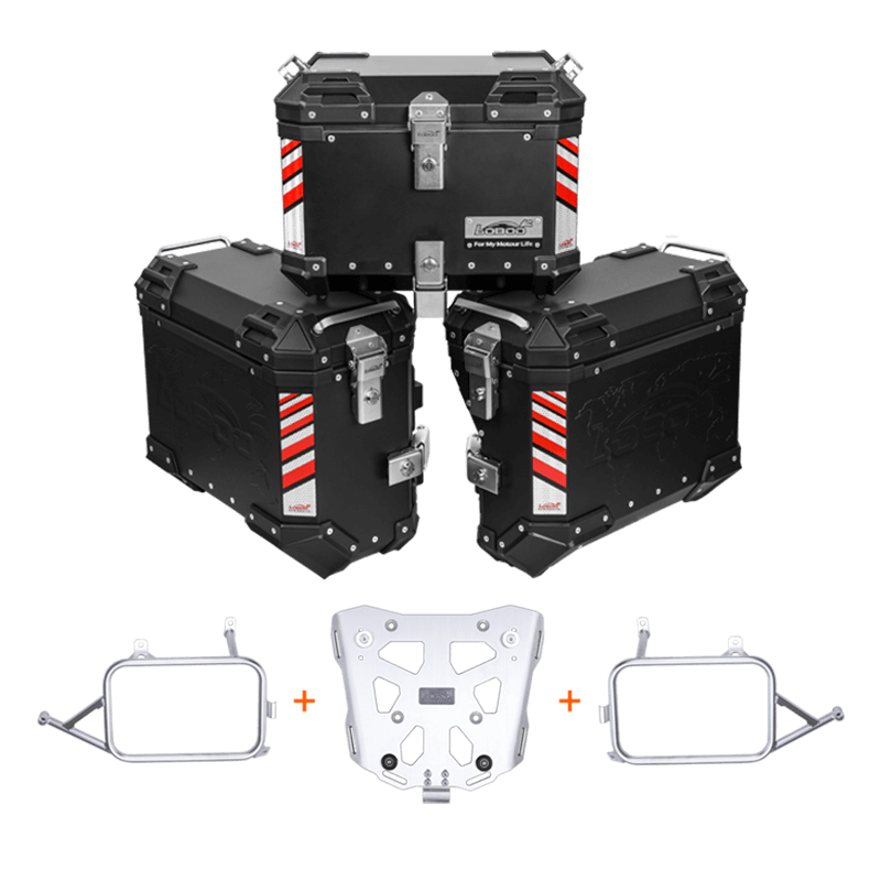 Seitenkoffer CFMOTO 450MT - LOBOO PIKE TRACKER - Endurrad.com