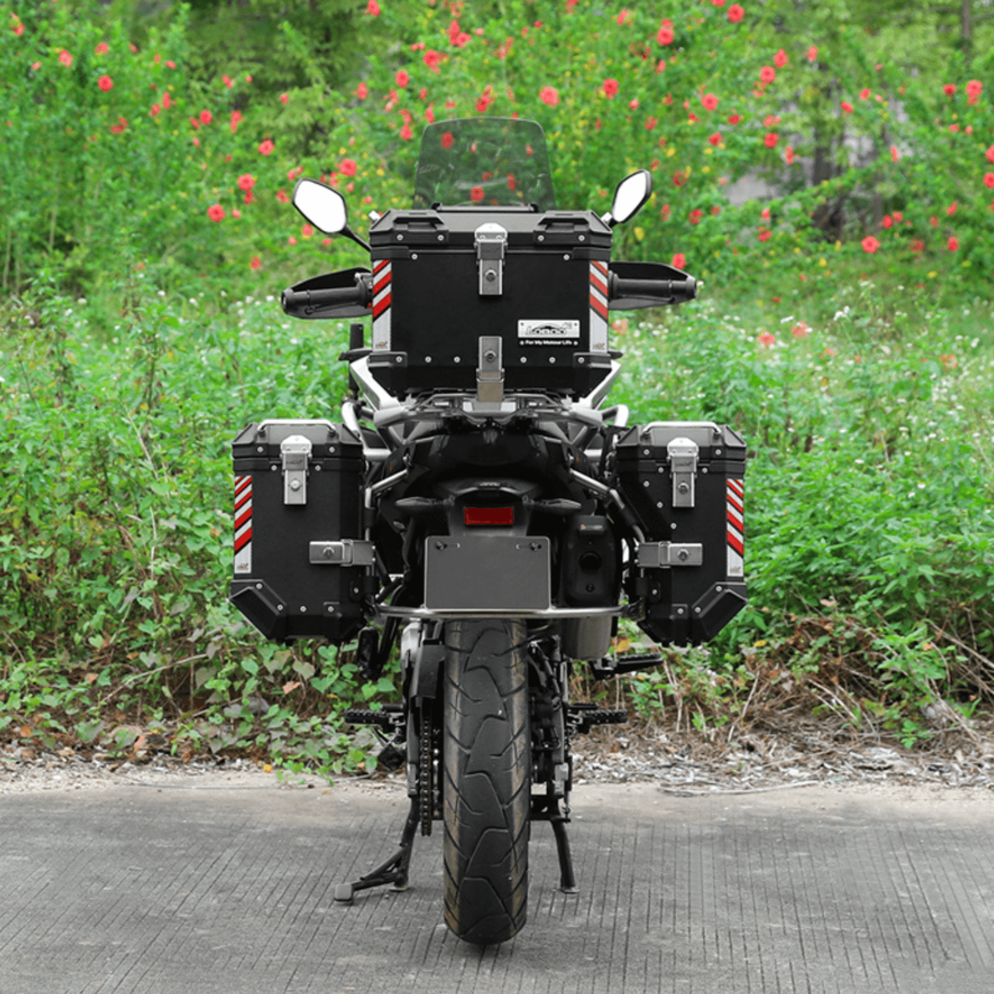 Seitenkoffer CFMOTO 800MT – LOBOO PIKE TRACKER – Endurrad.com