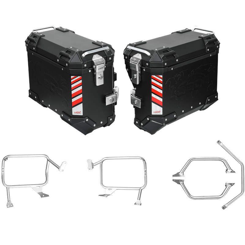 Seitenkoffer HONDA X - ADV 750 - LOBOO PIKE TRACKER - Endurrad.com