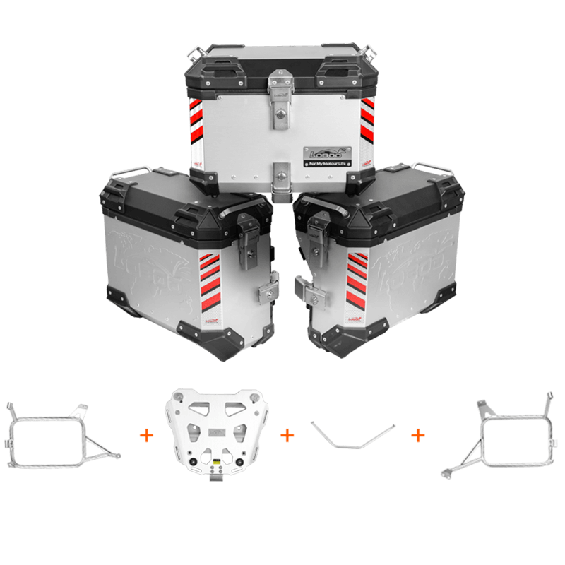 Seitenkoffer KOVE 800 X - LOBOO PIKE TRACKER - Endurrad.com