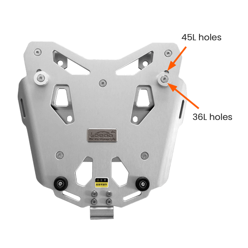 Sei bauletti compatibili, PIKE TRACKER e TIBET