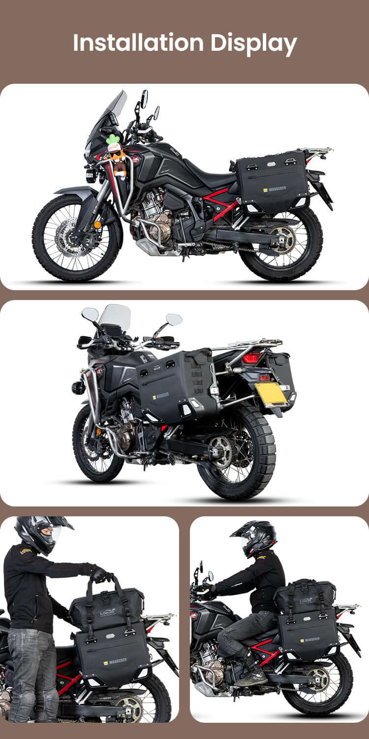 Halbsteife Wanderer-Koffer – Endurrad.com