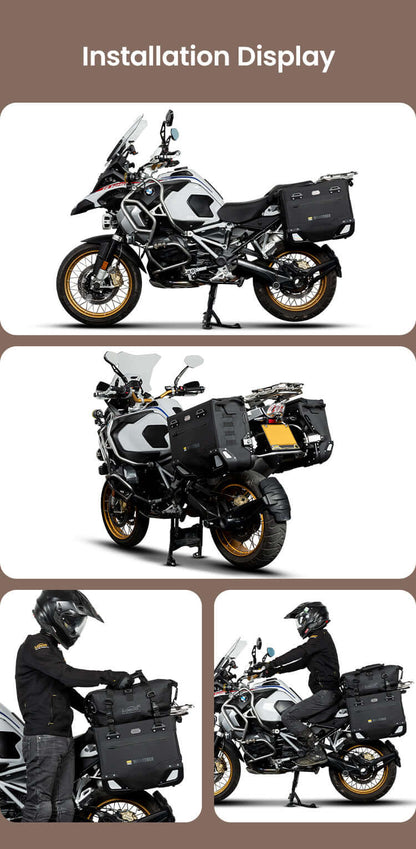 Halbsteife Wanderer-Koffer – Endurrad.com